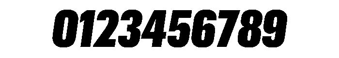 Graphik X Condensed Super Italic Font OTHER CHARS