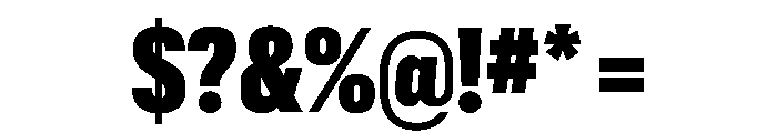 Graphik X Condensed Super Font OTHER CHARS