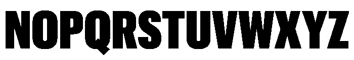 Graphik X Condensed Super Font UPPERCASE