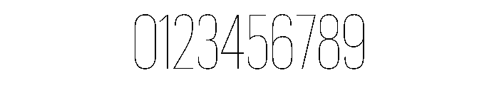 Graphik X Condensed Thin Font OTHER CHARS