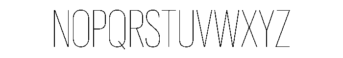 Graphik X Condensed Thin Font UPPERCASE