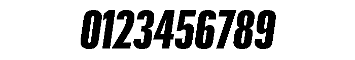 Graphik XX Condensed Black Italic Font OTHER CHARS