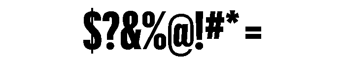 Graphik XX Condensed Black Font OTHER CHARS