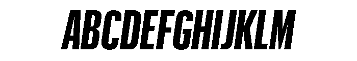 Graphik XX Condensed Bold Italic Font UPPERCASE
