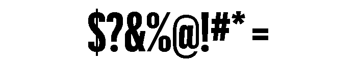 Graphik XX Condensed Bold Font OTHER CHARS