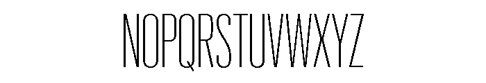 Graphik XX Condensed Extralight Font UPPERCASE