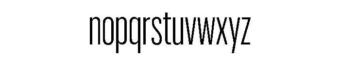 Graphik XX Condensed Light Font LOWERCASE