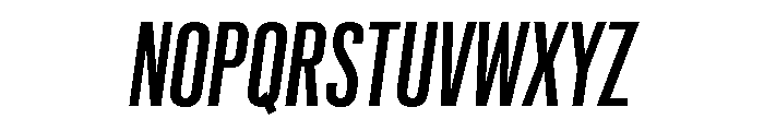 Graphik XX Condensed Medium Italic Font UPPERCASE