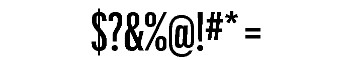 Graphik XX Condensed Medium Font OTHER CHARS