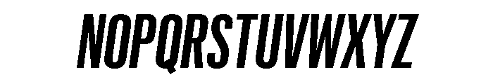 Graphik XX Condensed Semibold Italic Font UPPERCASE