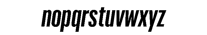Graphik XX Condensed Semibold Italic Font LOWERCASE