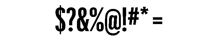 Graphik XX Condensed Semibold Font OTHER CHARS
