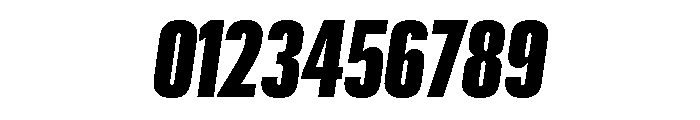 Graphik XX Condensed Super Italic Font OTHER CHARS