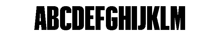 Graphik XX Condensed Super Font UPPERCASE