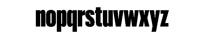 Graphik XX Condensed Super Font LOWERCASE