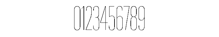 Graphik XX Condensed Thin Font OTHER CHARS