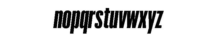 Graphik XXX Condensed Black Italic Font LOWERCASE