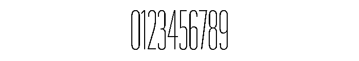 Graphik XXX Condensed Extralight Font OTHER CHARS