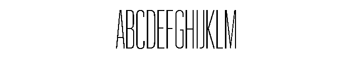 Graphik XXX Condensed Extralight Font UPPERCASE