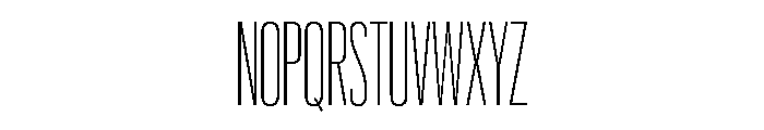 Graphik XXX Condensed Extralight Font UPPERCASE