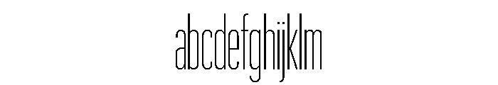 Graphik XXX Condensed Extralight FONT