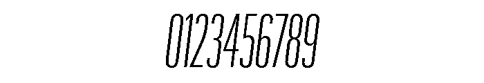 Graphik XXX Condensed Light Italic Font OTHER CHARS
