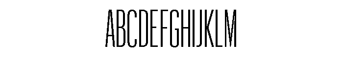 Graphik XXX Condensed Light Font UPPERCASE