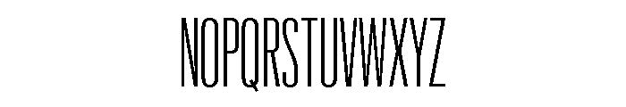 Graphik XXX Condensed Light Font UPPERCASE