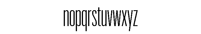 Graphik XXX Condensed Light Font LOWERCASE