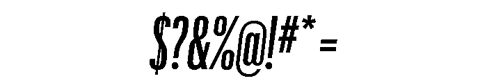 Graphik XXX Condensed Medium Italic Font OTHER CHARS