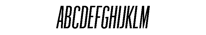 Graphik XXX Condensed Regular Italic Font UPPERCASE