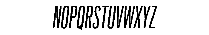 Graphik XXX Condensed Regular Italic Font UPPERCASE