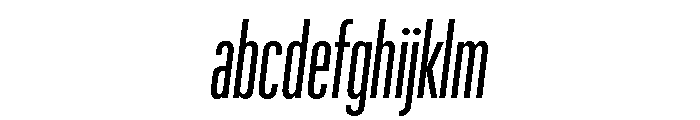 Graphik XXX Condensed Regular Italic FONT