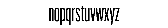 Graphik XXX Condensed Regular Font LOWERCASE
