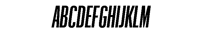 Graphik XXX Condensed Semibold Italic Font UPPERCASE