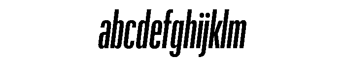 Graphik XXX Condensed Semibold Italic FONT