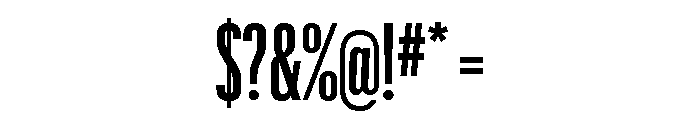 Graphik XXX Condensed Semibold Font OTHER CHARS