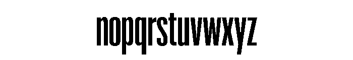 Graphik XXX Condensed Semibold Font LOWERCASE