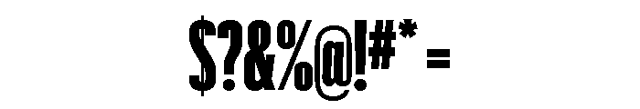 Graphik XXX Condensed Super Font OTHER CHARS
