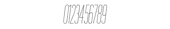 Graphik XXX Condensed Thin Italic Font OTHER CHARS
