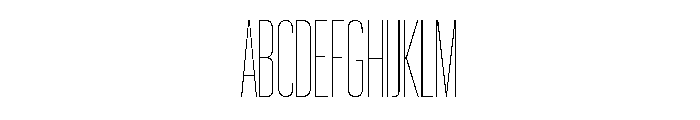 Graphik XXX Condensed Thin Font UPPERCASE