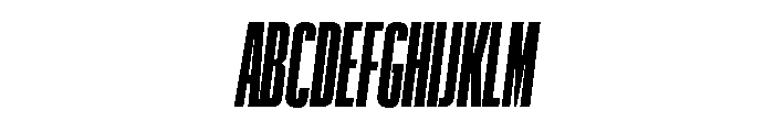 Graphik XXXX Condensed Black Italic Font UPPERCASE
