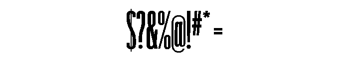 Graphik XXXX Condensed Bold Font OTHER CHARS