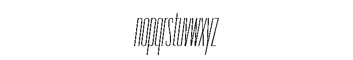 Graphik XXXX Condensed Extralight Italic Font LOWERCASE