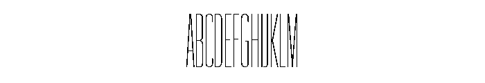 Graphik XXXX Condensed Extralight Font UPPERCASE