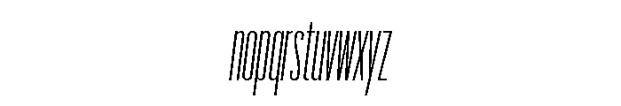 Graphik XXXX Condensed Light Italic Font LOWERCASE