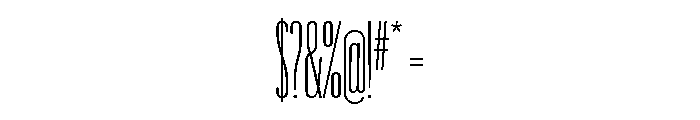 Graphik XXXX Condensed Light Font OTHER CHARS