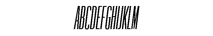Graphik XXXX Condensed Regular Italic Font UPPERCASE