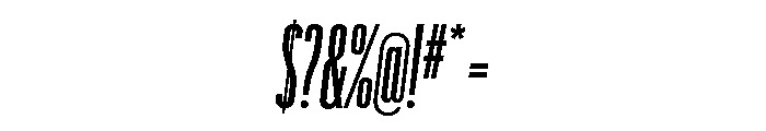 Graphik XXXX Condensed Semibold Italic Font OTHER CHARS