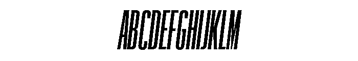 Graphik XXXX Condensed Semibold Italic Font UPPERCASE